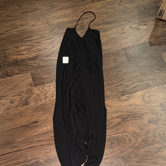 FP Movement by Free People Black Draped Jumpsuit - Picture 1 of 4